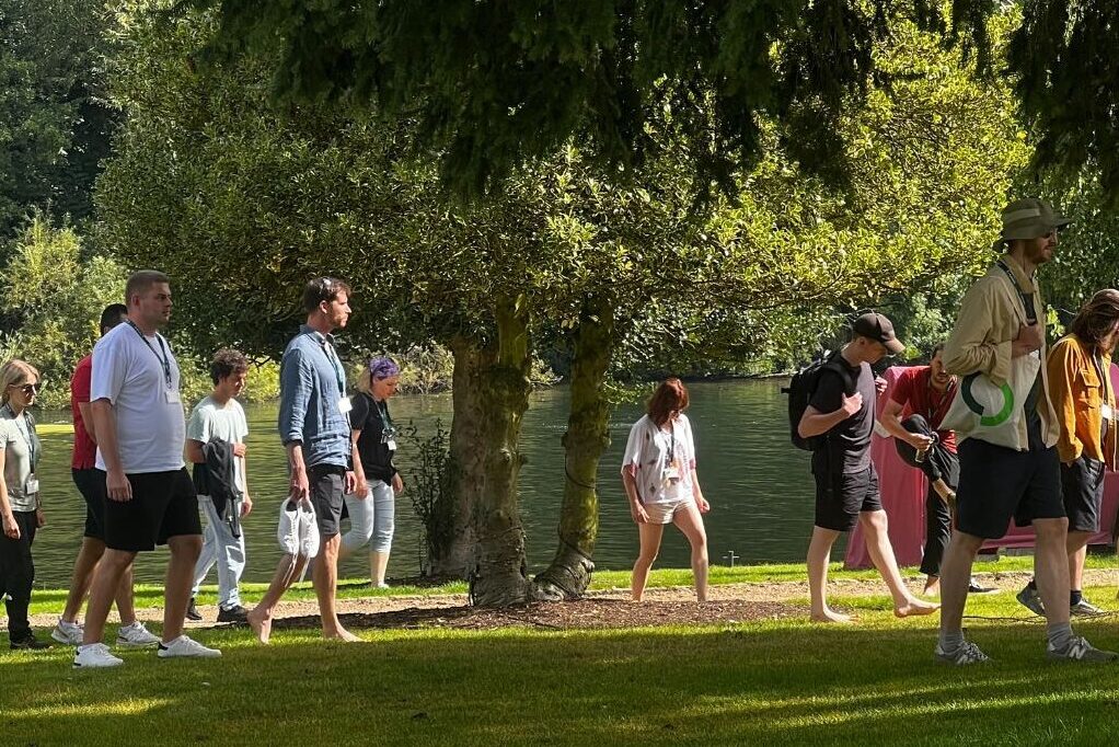 Shinrin-yoku, forest bathing, is a sensory immersive wellbeing practice that emerged from Japan used to reduce burnout and elevate emotional, mental, physical, spiritual and social wellbeing